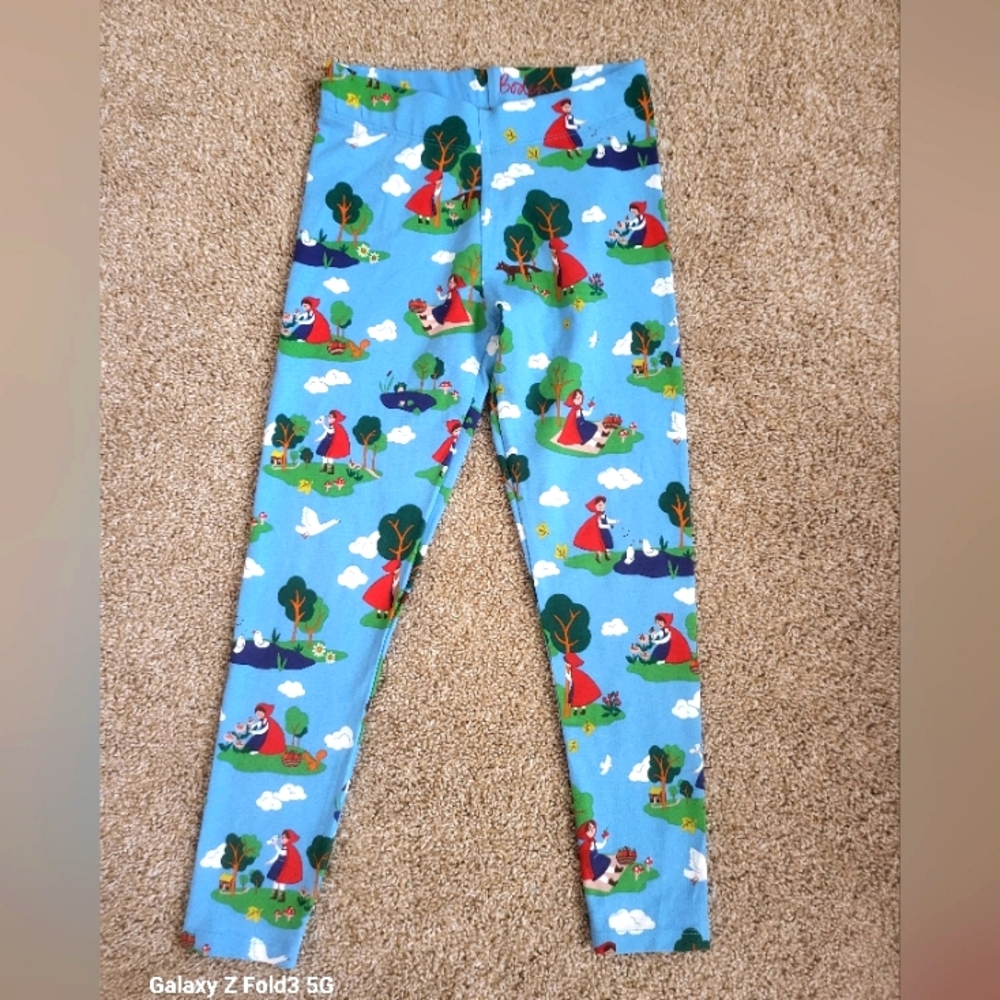 ♥️NWOT♥️ BODEN GIRLS LITTLE RED RIDING HOOD LEGGINGS